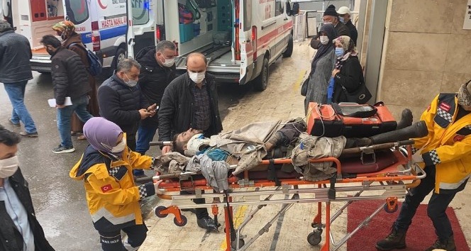 Zonguldak’ta maden işçisi, iş kazasında yaralandı
