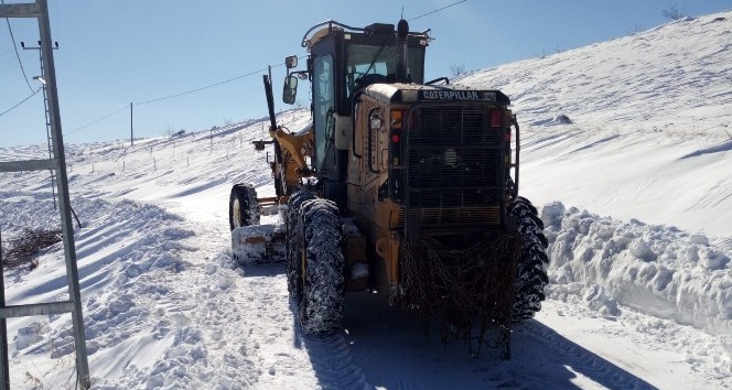 Malatya’daki yollar kardan temizlendi