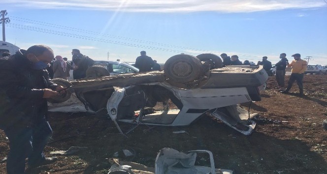 Mardin’de trafik kazası: 3 yaralı