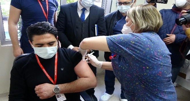 Osmaniye’de birinci doz aşılama tamamlandı