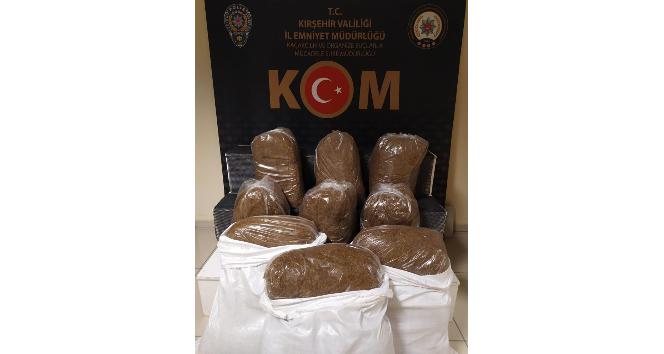 Kırşehir’de, kaçak tütün operasyonu