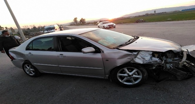 Osmaniye’de trafik kazası: 1 yaralı
