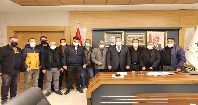 Başkan Ramazan taksicilerin sorunlarını dinledi