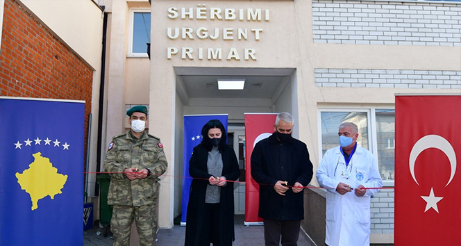 Milli Savunma Bakanlığı, Kosova’da sağlık merkezini yeniledi