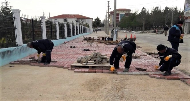 Karaman Belediyesi Koruluğa otopark yapıyor