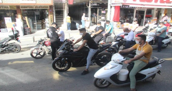Kilis’te trafikteki araçların yarısı motosiklet