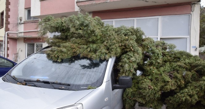 Burdur’da şiddetli fırtına