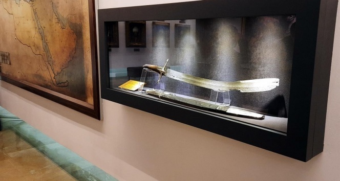 Mihalgazi&#039;nin 700 yıllık kılıcı Harbiye Askeri Müzesi&#039;nde sergilenmeye başladı