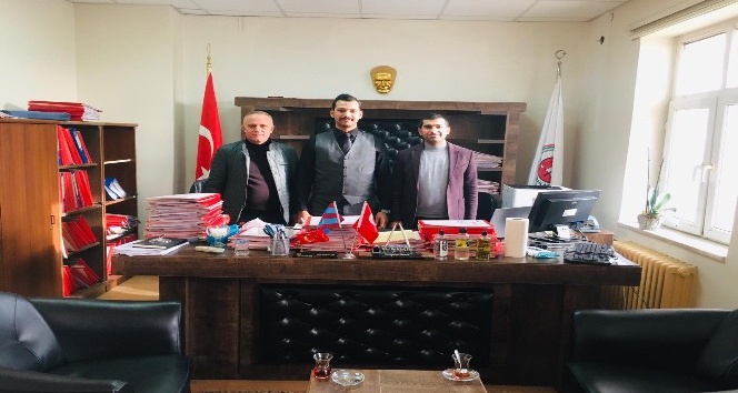 Sağlık-Sen Şırnak Şubesi yöneticileri, İdil Cumhuriyet Savcısı Hamzaçebi ile görüştü
