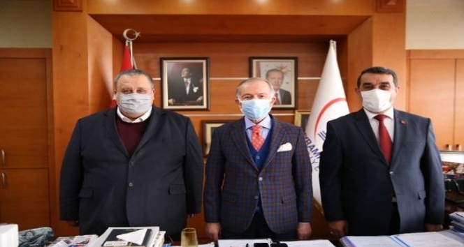 Başhekim Kocataş’tan Bayrampaşa Belediye Başkanı Aydıner’e ziyaret