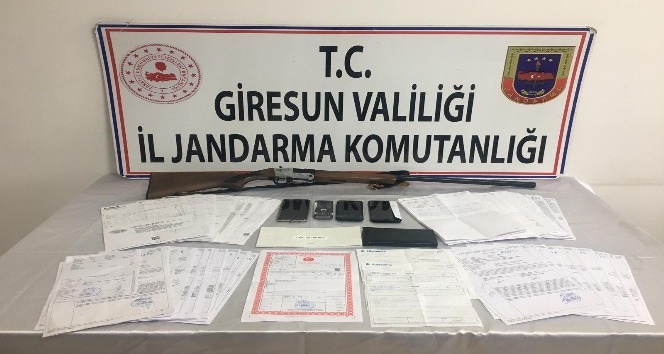 Giresun’da tefeci operasyonu: 5 gözaltı