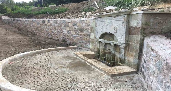 Ordu’da tarihi çeşmeler restore ediliyor