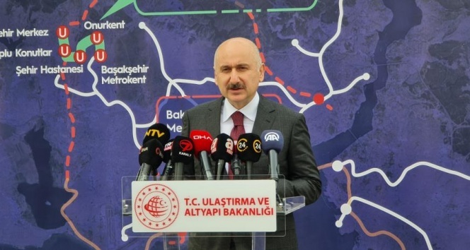 Bakan Karaismailoğlu: &#039;Başakşehir-Kayaşehir metro hattını yıl sonunda açmayı planlıyoruz&#039;
