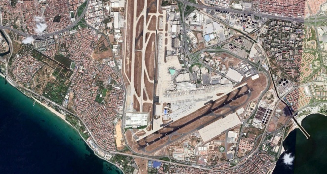 İstanbul’un pandemi hastanesi uydu görüntülerine yansıdı