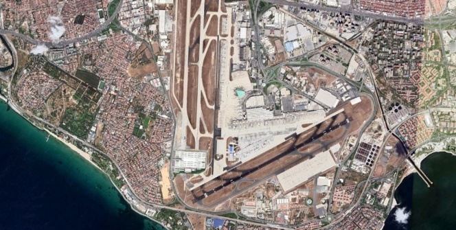 İstanbul’un pandemi hastanesi uydu görüntülerine yansıdı