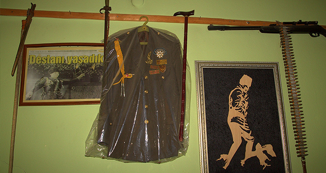 Birinci Dünya Savaşı gazisi 'Hasan Ağa'nın evi ilgi odağı oldu