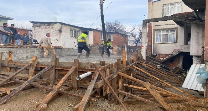 Terzialan Belediyesi yaraları sarıyor