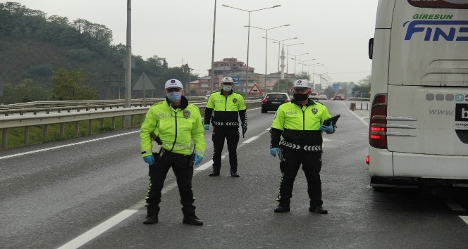 Ordu’da bir haftada bin 440 araca trafik cezası