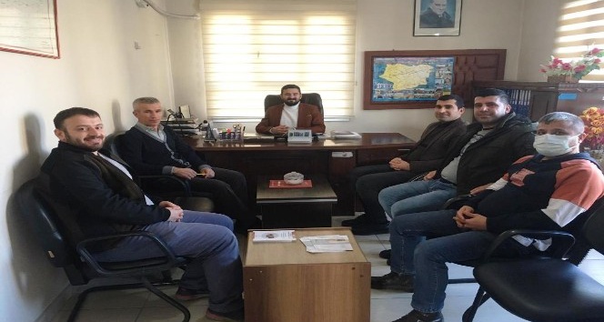 Sağlık Sen Şırnak Şube Başkan Yardımcısı Yalçın, İdil Diyanet-Sen temsilcisi ile görüştü
