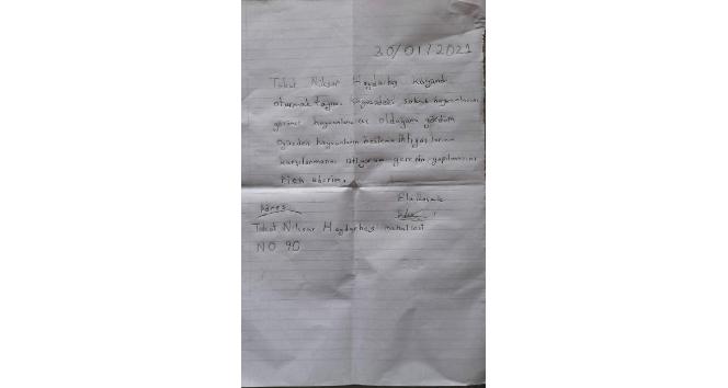 Başkan Özcan, Minik Ela’nın mektubuna duyarsız kalmadı