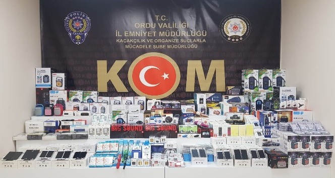 Ordu’da 1,7 milyonluk kaçakçılık operasyonu