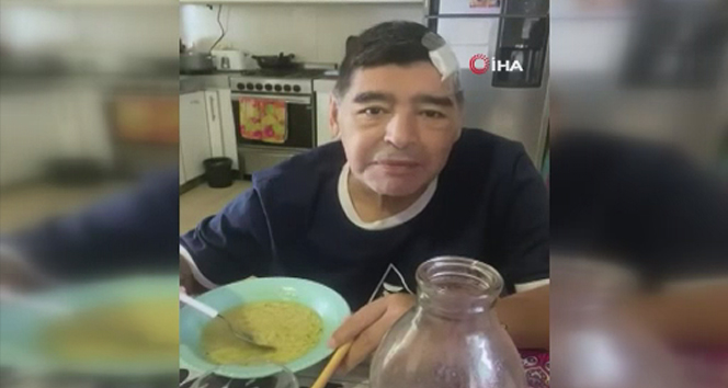 Maradona’nın ölmeden önceki son görüntüleri ortaya çıktı