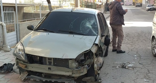 Uşak’ta trafik kazası; 1 yaralı