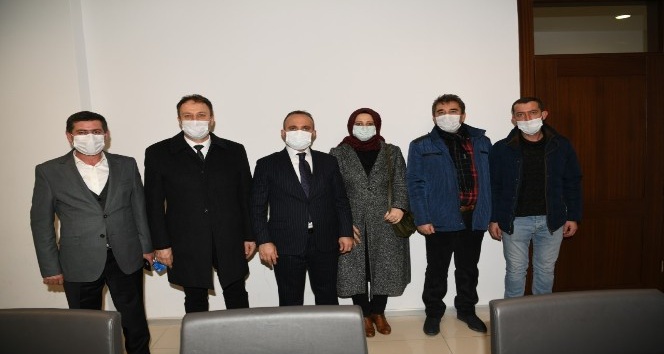 Ak Parti Grup Başkanvekili Turan Çan teşkilatı ile buluştu