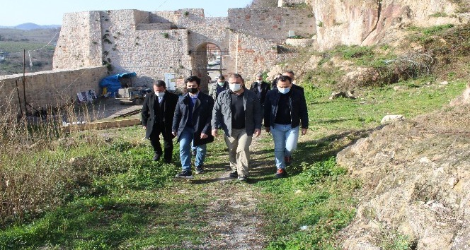 Kaymakamlardan tarihi buluşma