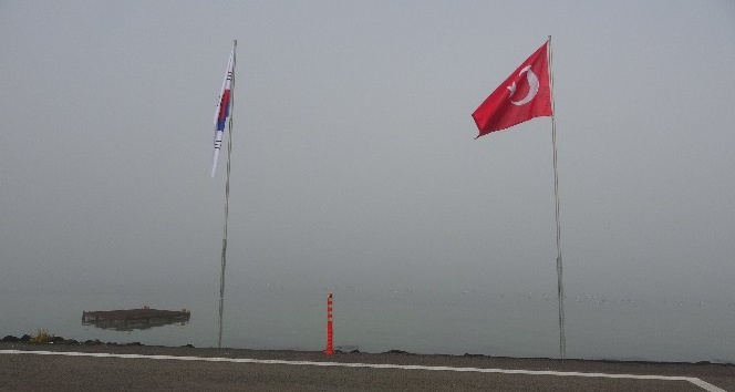 Çanakkale Boğazı yoğun sis nedeniyle trafiğe kapandı