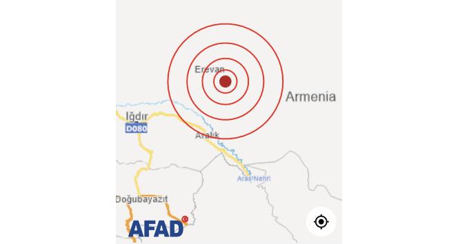 Ermenistan’daki deprem Iğdır’da da hissedildi