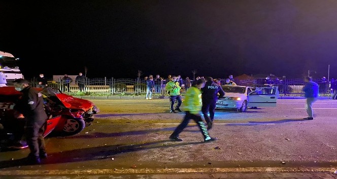 Karadeniz sahil yolunda kaza: 1 ölü, 4 yaralı