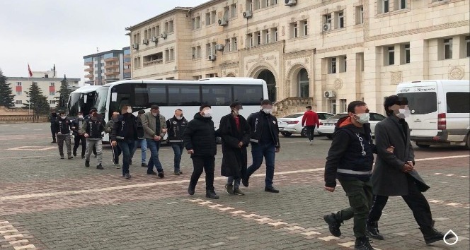 Mardin’de uyuşturucu operasyonu: 10 tutuklama