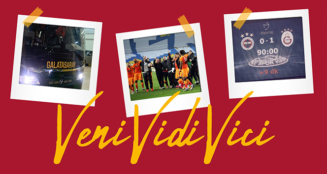 Galatasaray: Geldik! Gördük! Yendik!