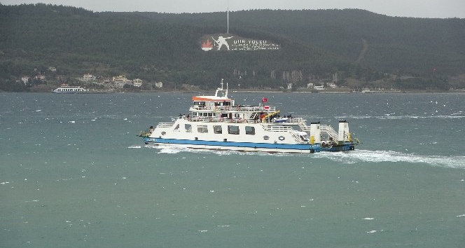 Çanakkale’de yarınki ada seferlerine fırtına engeli