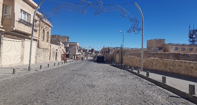 Mardin’de sokağa çıkma kısıtlamasında sessizlik hakim