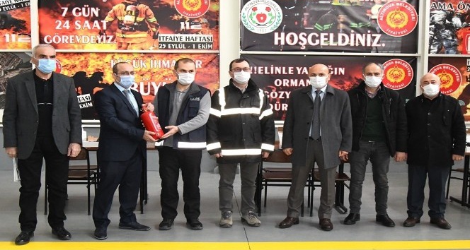 Altınova itfaiyesi güçlenmeye devam ediyor