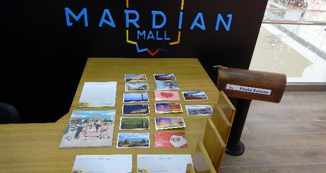 Mardian Mall AVM, kısıtlama günlerine denk gelen Sevgililer Gününde çiftleri mektupla buluşturuyor
