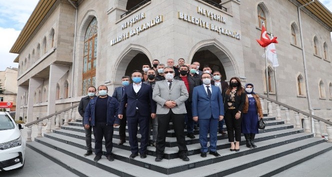 AK Parti heyetinden Belediye Başkanı Savran’a ziyaret