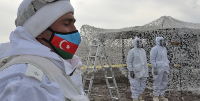 Türkiye - Azerbaycan Silahlı Kuvvetleri Karma Takımlarından ortak faaliyet