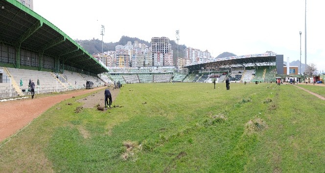Giresun Atatürk Stadyumu’nun yeri Millet Bahçesi’ne dönüştürülecek