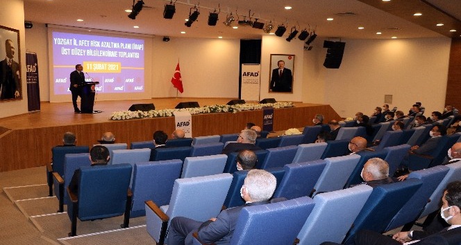 Yozgat’ta İl Afet Risk Azaltma toplantısı yapıldı