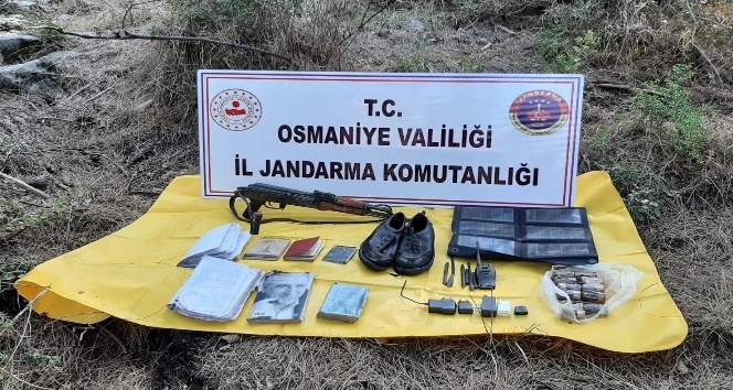 PKK’ya ait sığınakta mühimmat ve örgütsel doküman ele geçirildi