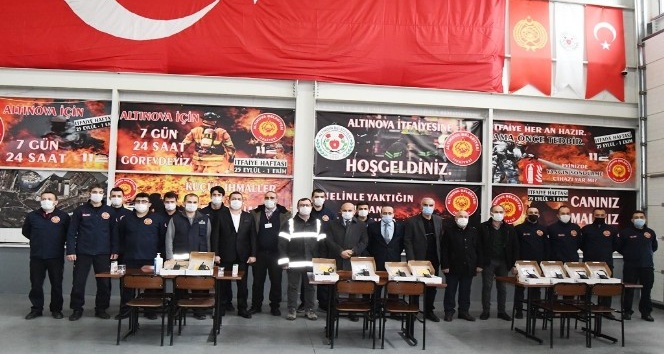 İtfaiyede eğitim bitmiyor