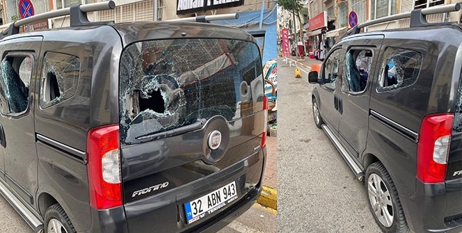 2 gün önce aldığı aracını hurda halinde görünce neye uğradığını şaşırdı