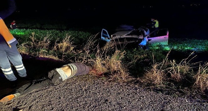 Kozan’da trafik kazası: 1 ölü, 2 yaralı