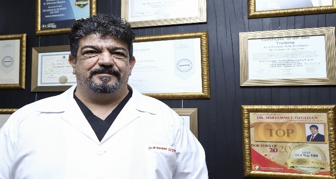 Dr. Muhammet Özgehan, dünyanın en iyi 100 doktoru arasında
