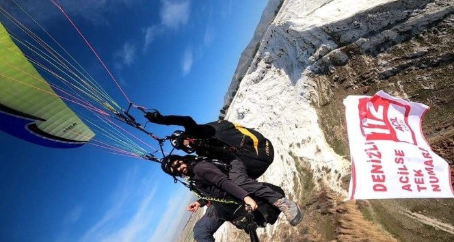 Pamukkale semalarında ’Acilse Tek Numara 112 Acil Çağrı’ mesajı