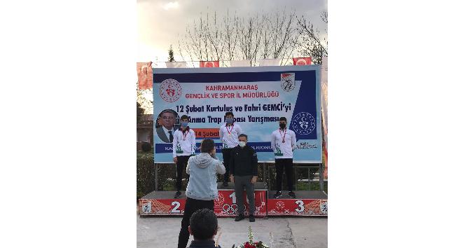 Trap atışları gençler kategorisinde şampiyon Kırşehir’den