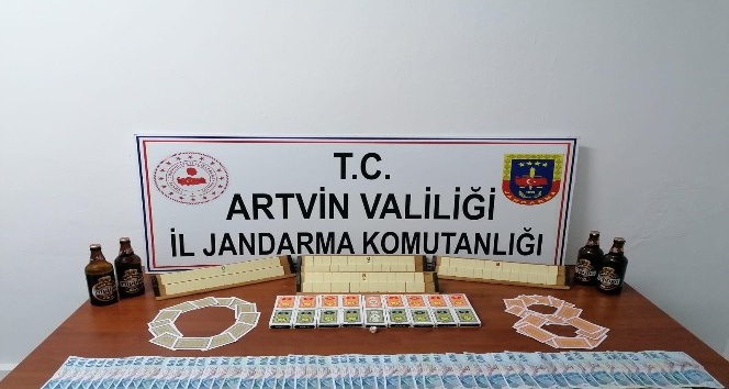 Artvin’de kumar baskınında yakalanan 10 kişiye ceza yağdı